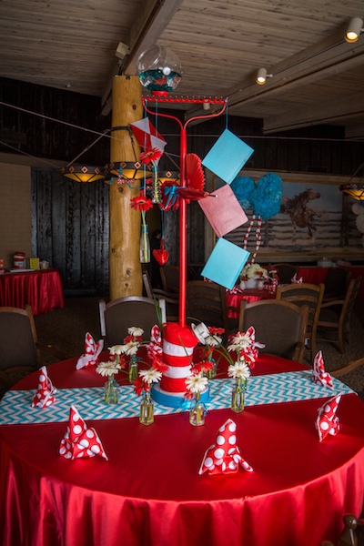 Dr. Seuss would have been proud of this magical centerpiece